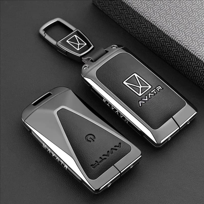 Premium Zinc Alloy Key Cover Case for Avatr 07/12/06/11/Ultra/MAX/PRO (2026) - Protective Key Fob Shell Keychain