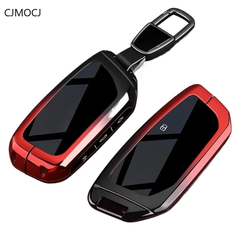 Premium Zinc Alloy Key Cover Case for BMW 3/5/X1/X2/X3/X5/X6/X7/i5 (2025) - Protective Key Fob Shell Keybag Keychain