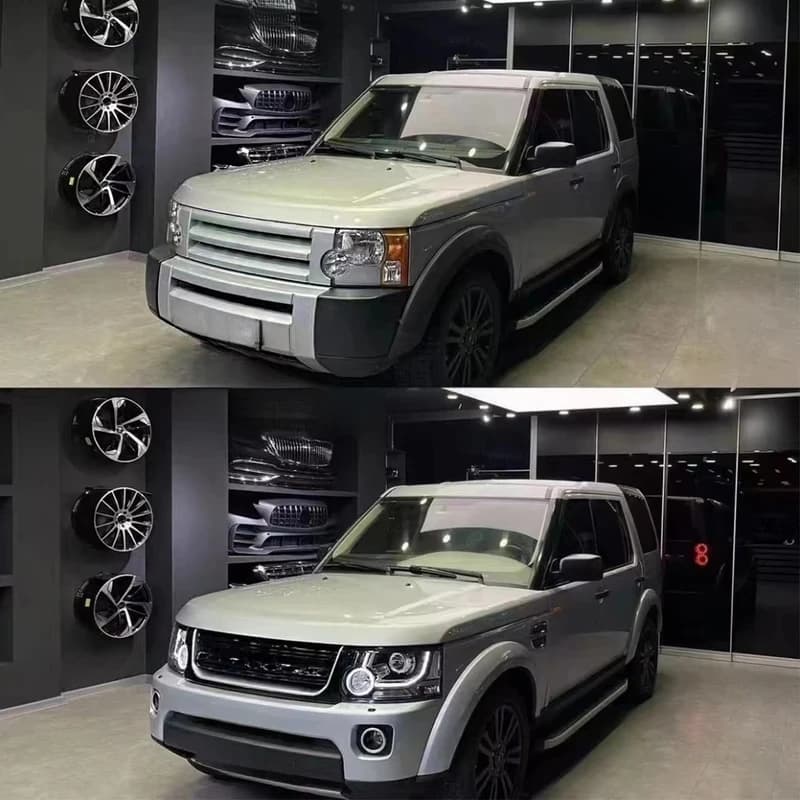 Modified To 2014 4 Model Body Kit With Bumper PP Plastic 3 2009-2013.