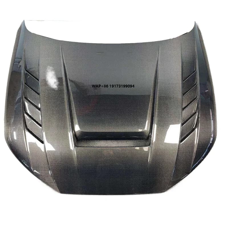 Carbon Fiber Hood Engine Cover for A4 B9 S4 RS4 B9.5 Top Modification New Condition with Bolts YX