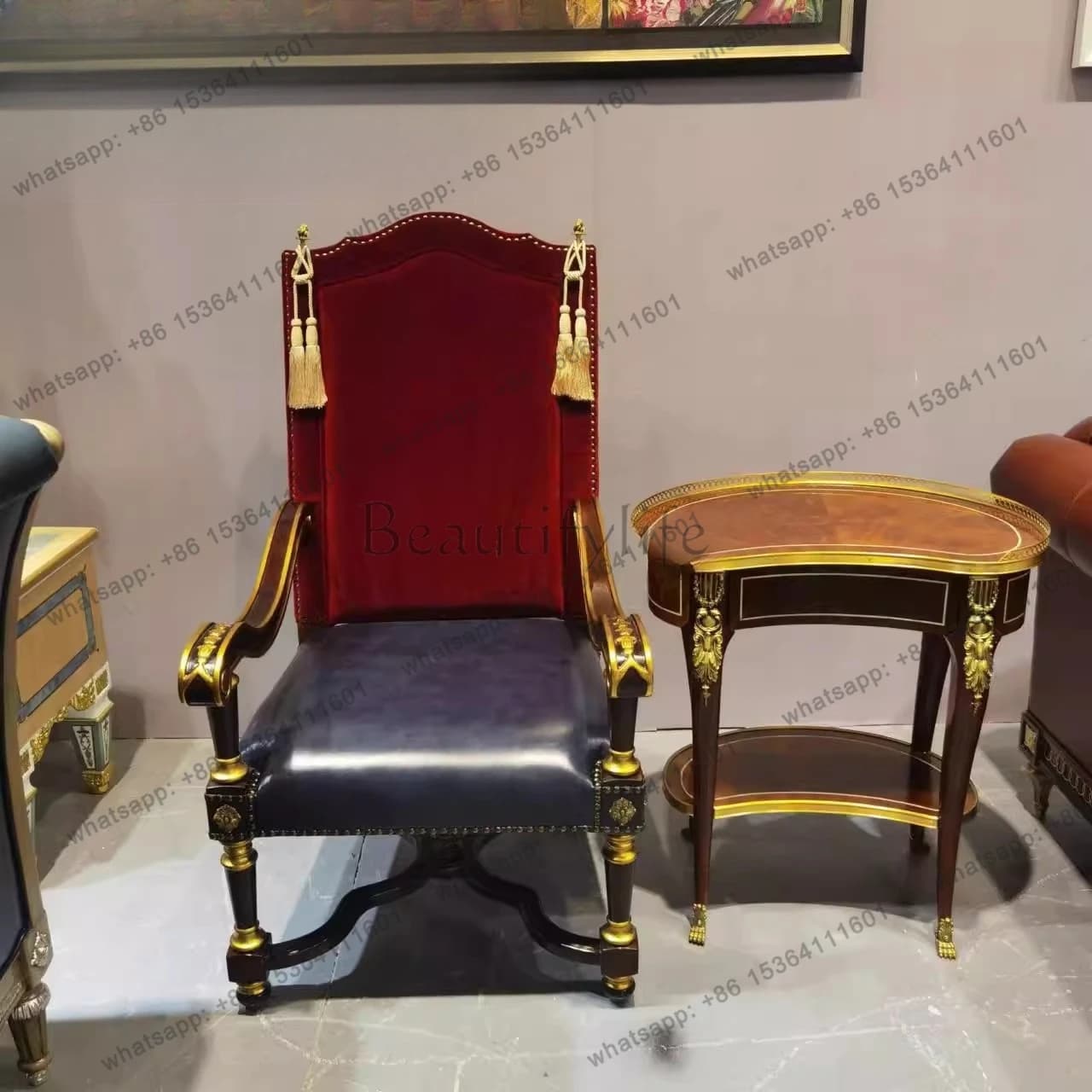 Lounge chair American leather book chair