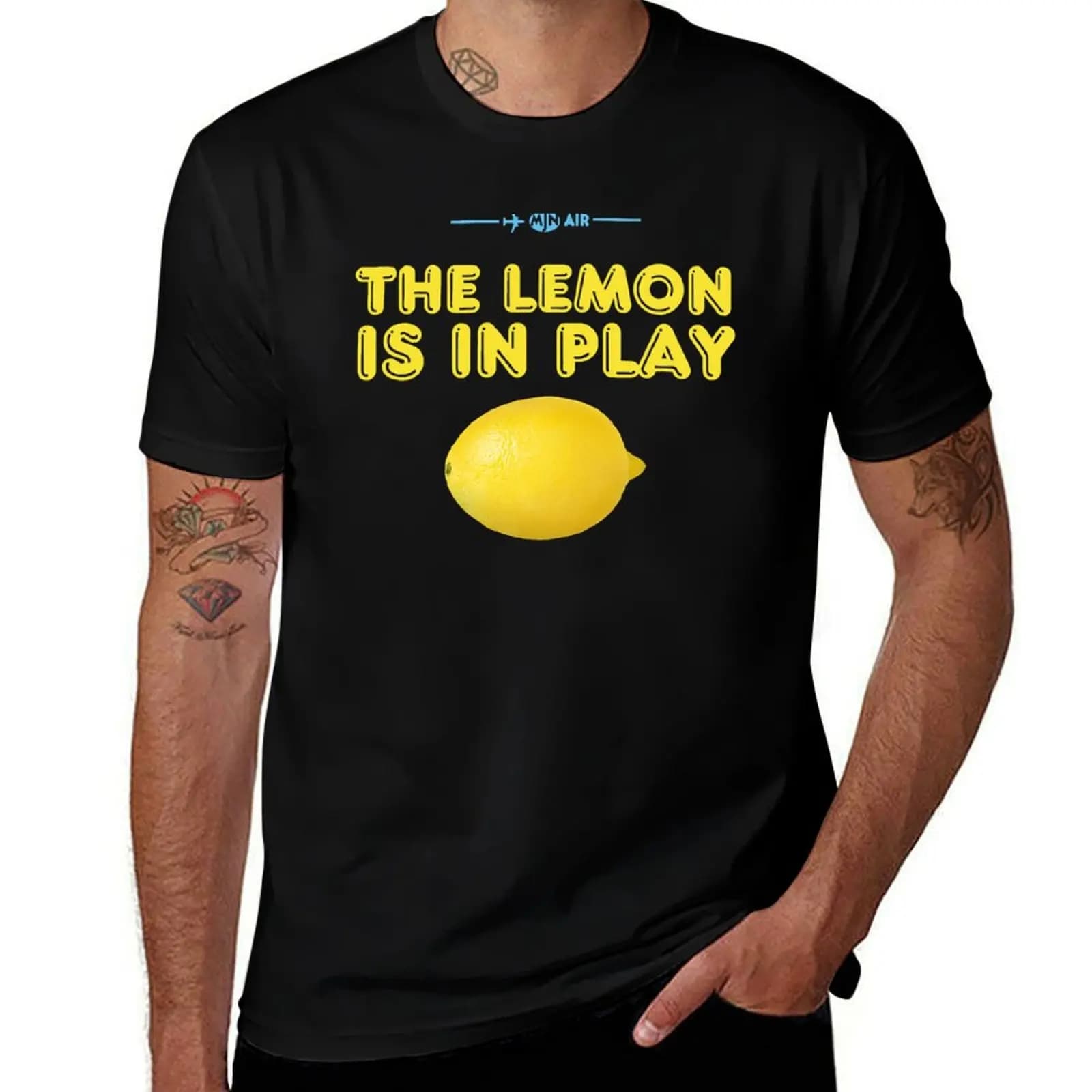 Cabin Pressure - the travelling lemon is in play T-Shirt cotton t shirts high quality T-Shirt