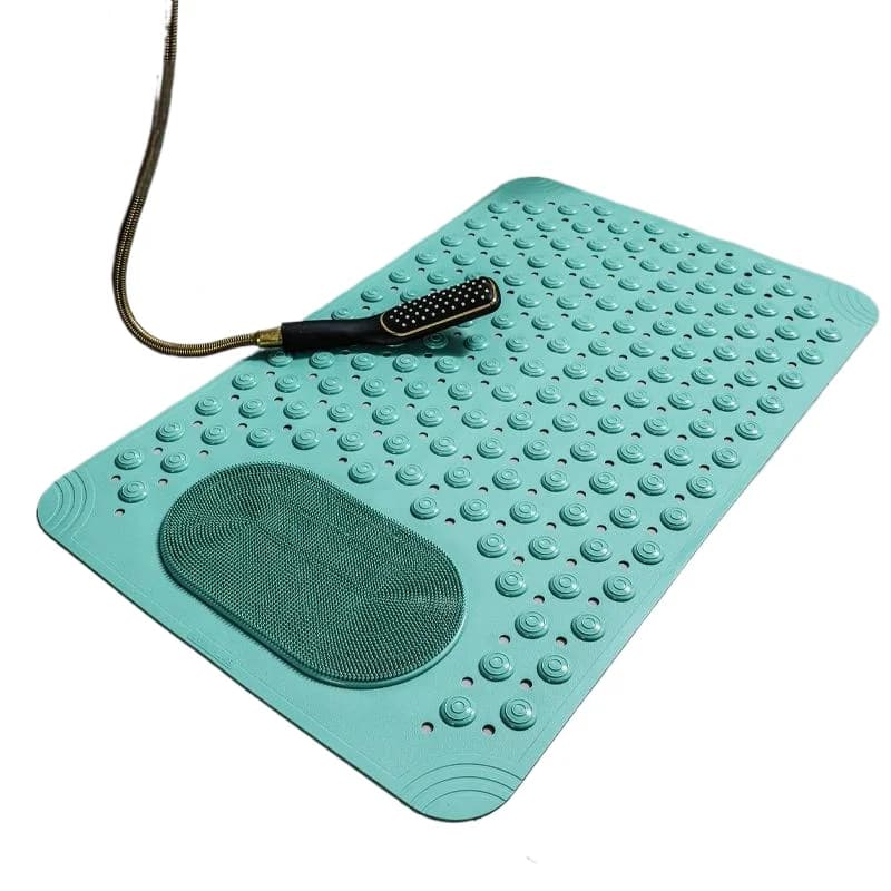Waterproof and non-slip mat Non-slip shower Bathroom mat Household drainage absorbent Suction cup with handle