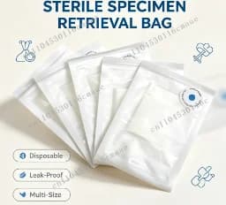 2026 New Specimen Disposable Endo Bag Laparoscope 200ml 400ml