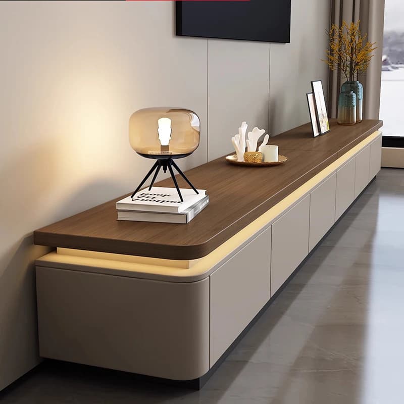 Nordic Wood Tv Stands Movies Minimalist Aesthetic Console Tv Table Shelf Drawers Dollhouse Monitor Archivadores Salon Furniture