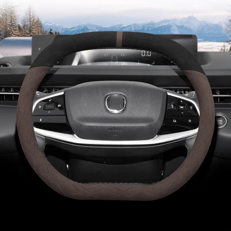 For Changan UNI-V UNI-K 2022 2023 2024 Car Steering Wheel Cover Driving Rudder Protective Case Winter Interior