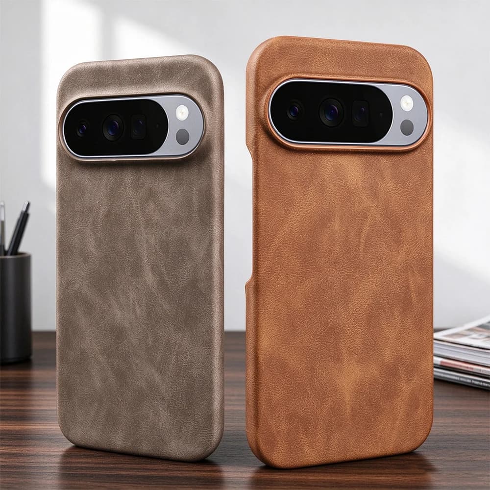 Soft Touch Skin Leather Phone Case For Google Pixel 11 10 9 Pro XL 10A 9A 8 8A 7 7A 6 Pro 6A Back Cover Cases Funda Coque Shell