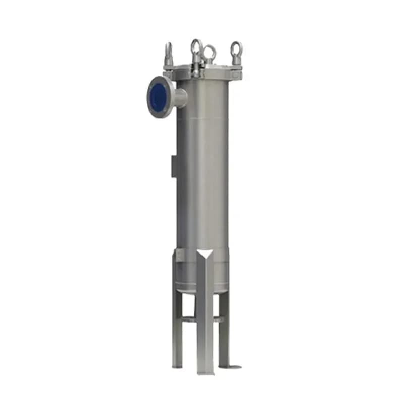 304 stainless steel single bag filter chemical grade precision bag type oil filtration equipment