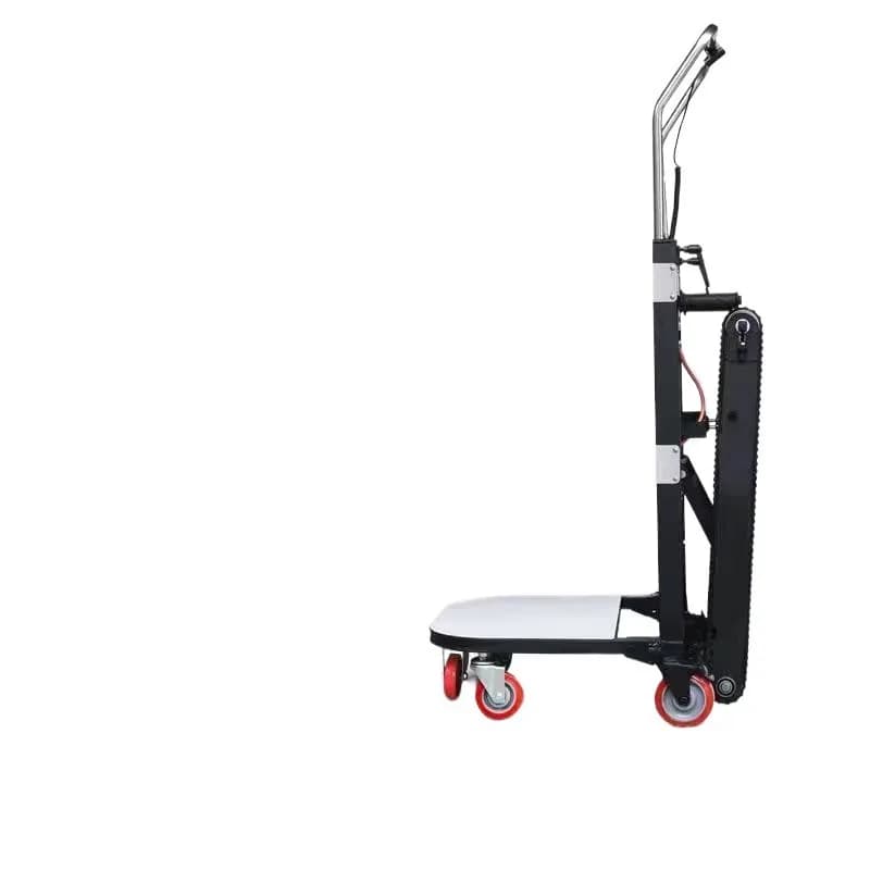 Ultra-light foldable crawler electric climbing machine, up and down stairs truck building materials