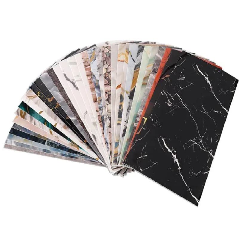 Wallpaper imitation tile wall sticker wall sticker bathroom decoration waterproof and moisture-proof kitchen oil-proof