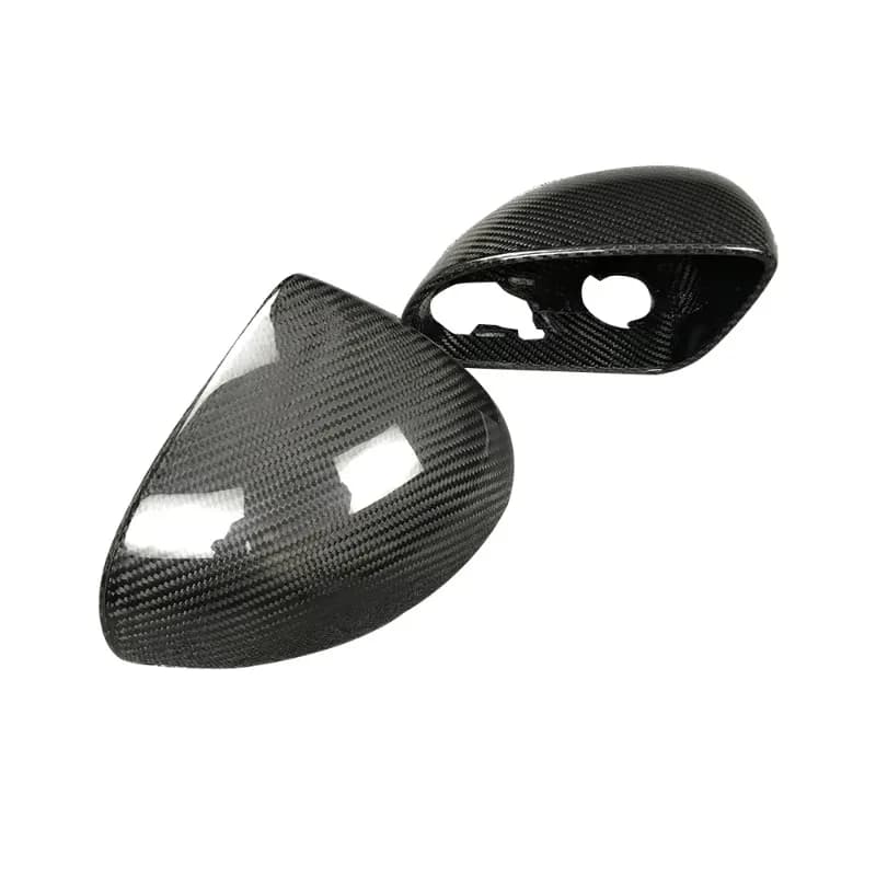 100% Real Dry Carbon Fiber Rearview Mirror Caps New Condition Spot Mirror Cover