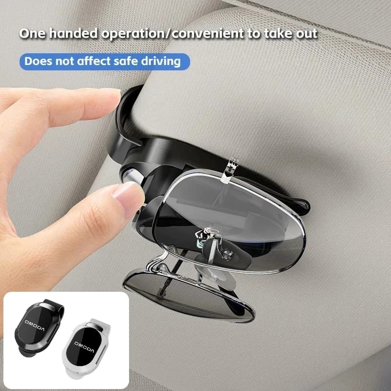 Car Sunglasses Holder Car Sun Visor Sunglasses Fixing Clip Auto Interior Eyeglasses Storage Organizer For Omoda 5 C5 9 C9 7 E5