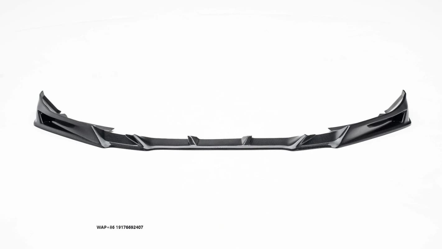 For Carbon Fiber Front Lip Front Bumper Body Kit Retrofit Accessories