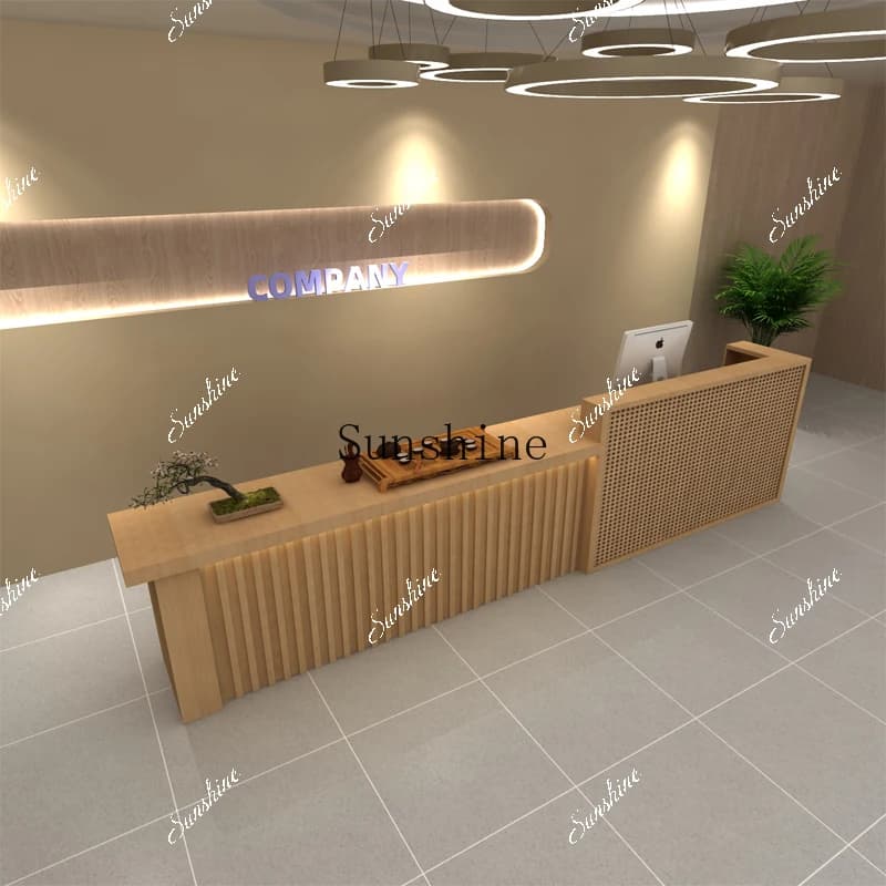 Simple Chinese tea shop, health center, bar counter, integrated cash register, beauty salon, yoga studio, reception desk  FT