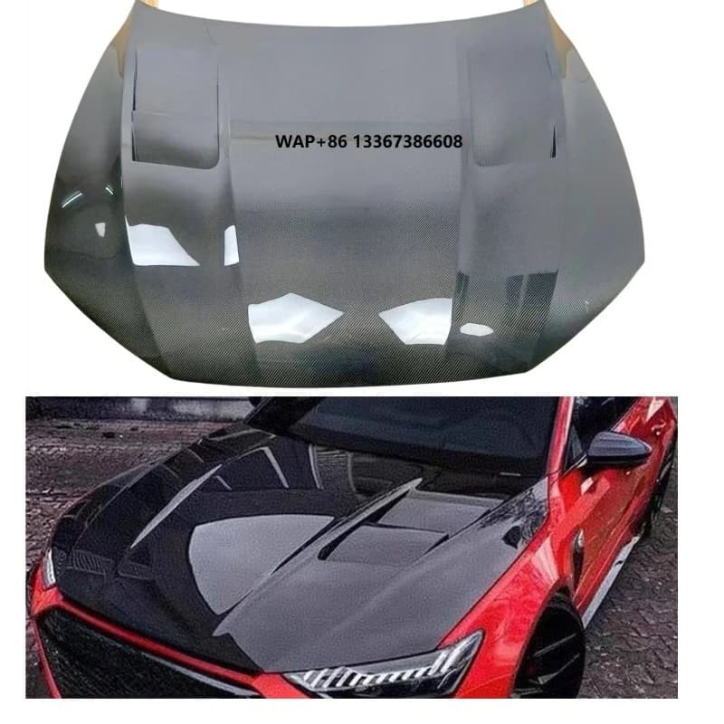 A7 S7 Two-sided Carbon Fiber Hood A7 S7 Engine Cover 2018-2023