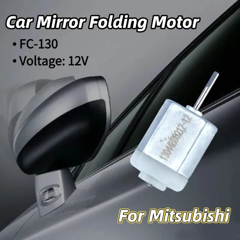 AZGIANT 12V DC Car Mirror Folding Motor Car Interior Accessories Fold Mirror Motor for 2012-2020 Mitsubishi Pajero V85
