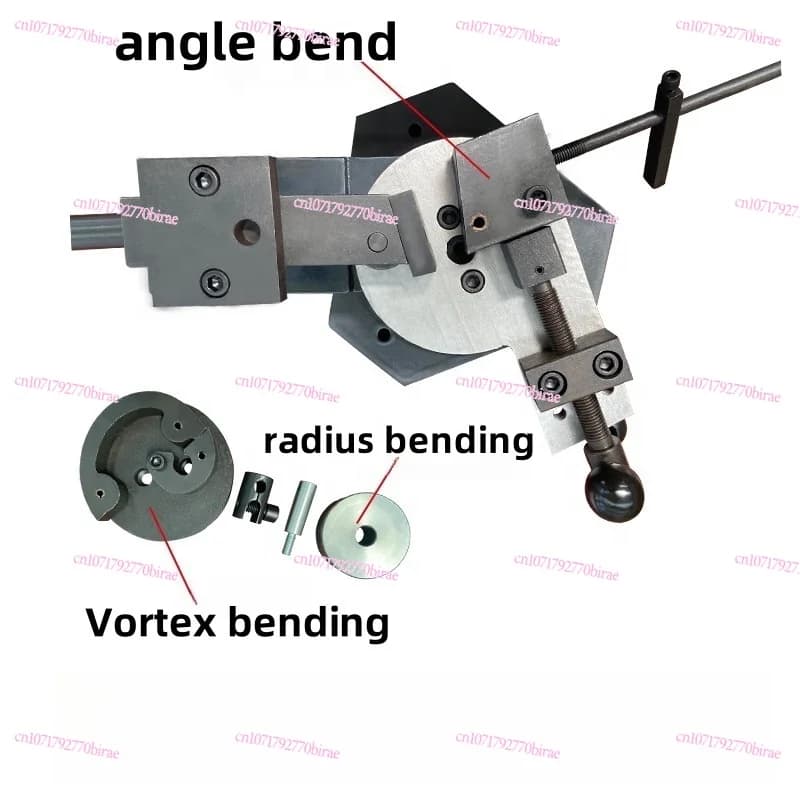 SBG-40 Manual Universal  Carbon Steel Pipe  Small Metal Bar Bending Machine
