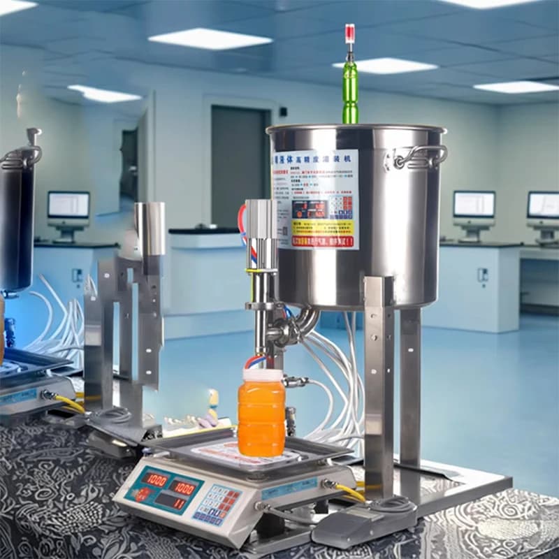 Filling Machine For Viscous Liquid Honey Filling Machine