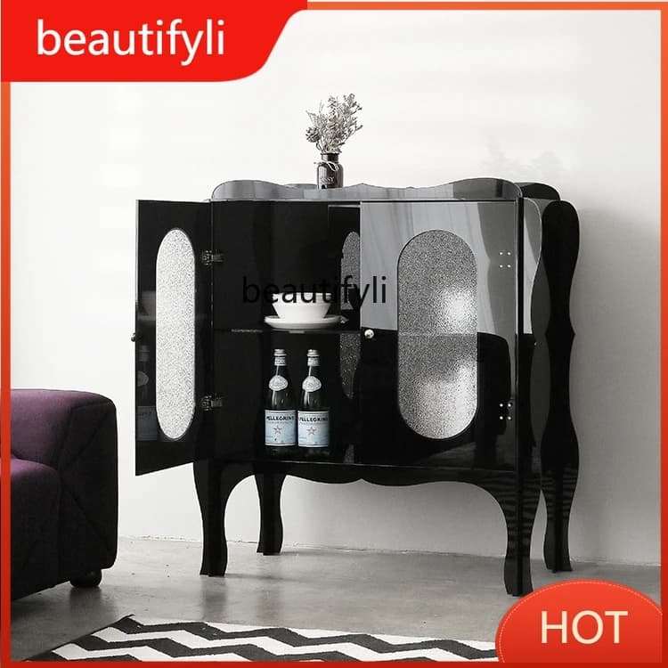 A139 Entryway Cabinet Home Storage Living Room Sideboard Small Wine Cabinet Creative Tea Cabinet