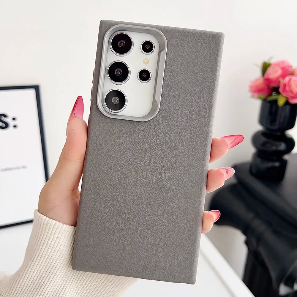 Luxury PU Leather Phone Case For Xiaomi Redmi Note 14 Pro 5G 13 12 11 11S 12S 14C 13C 10C 12C 11A Litchi Texture Soft TPU Covers