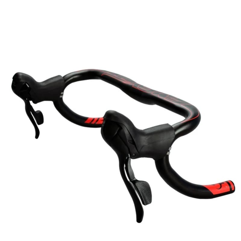 Road car transmission finger dial folding small wheel bicycle 7 8 9s bend handle with hand variable governor brake integrated