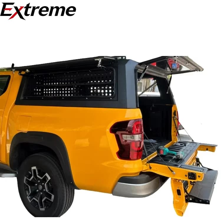 Factory Custo Manganese Steel Waterproof Lockable 4x4 Hardtop Pickup Truck Canopy Topper for Dodge Ram 1500 5.7FT with Toollboxs
