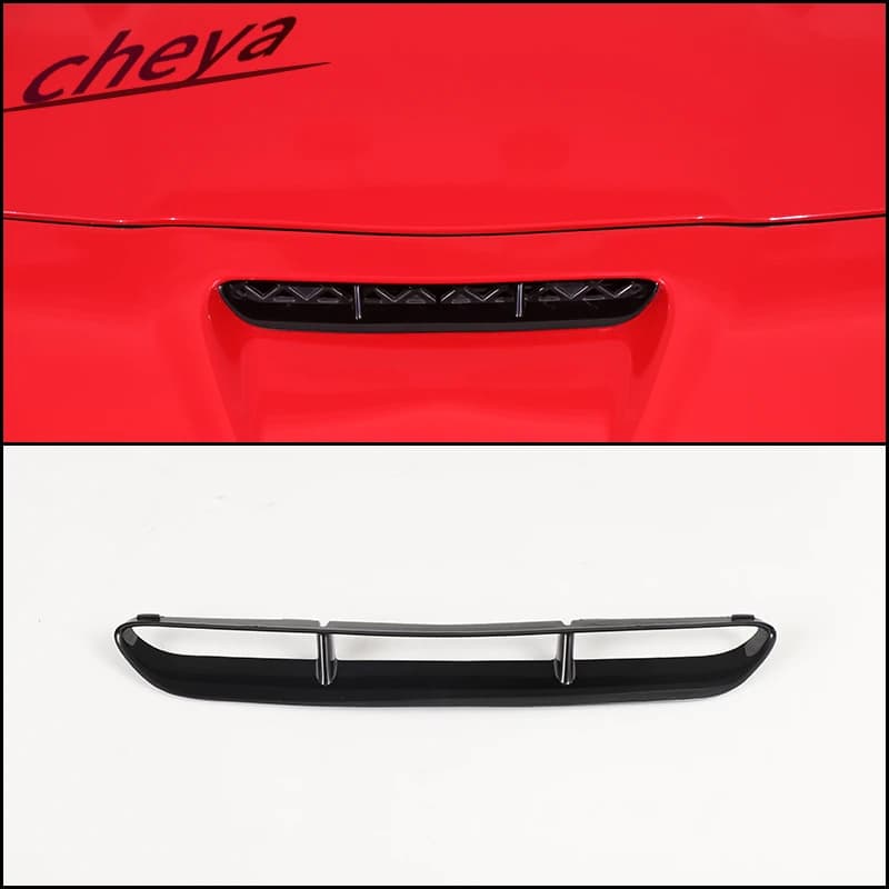 For Chevrolet Corvette C6 ZR1 Z06 2005-2013 ABS Plastic Car Front Hood Vent Frame Replacement Accessories OEM