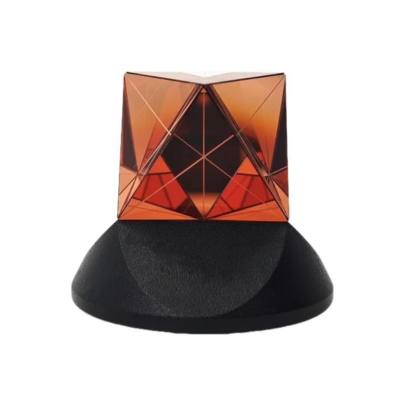 2024 New 540 Degree Mini Prism Replacement for SWISS Total Station Replace GRZ101 ATR 350M with 1/4 Female Thread Survey Prism