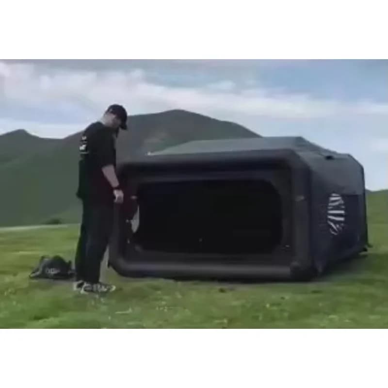 Spacious Inflatable Camping Tent Inflatable Shelter Camping Room for All Emergency Shelter Camping