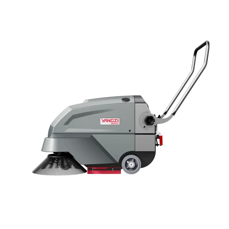Competitive Walk Behind Street Floor Sweeper Machine Electric Vacuum Road Sweeper