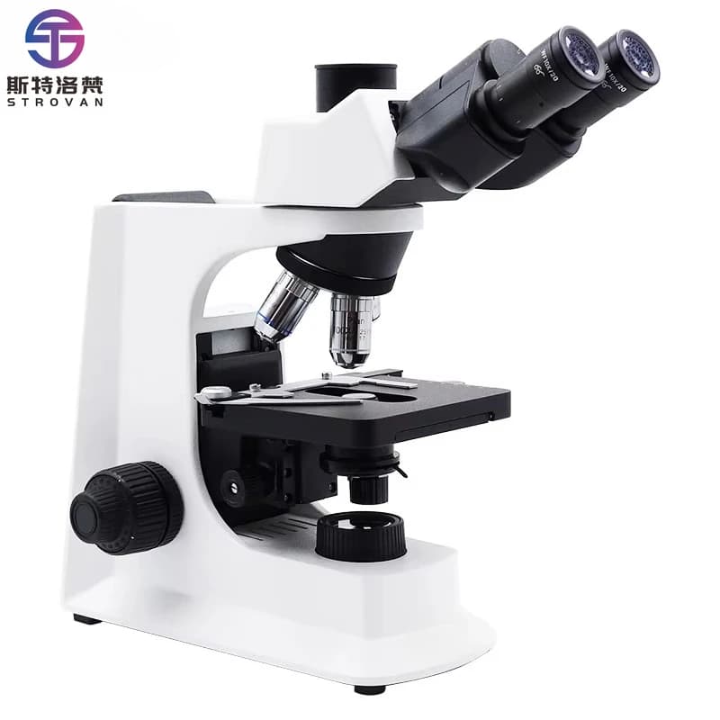 Trinocular Quadruple Biological Microscope 5000x