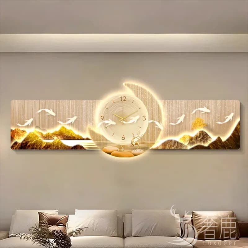 Unique Fashion Wall Clock Digital Luxury Living Room Art Modern Wall Watch Creative Interior Kitchen Horloge Room Decoration