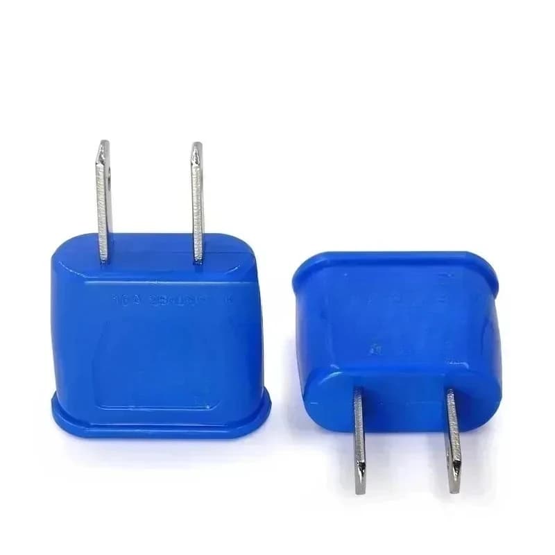 50pcs adapter plug 4.8MM  two flat adapter 16A