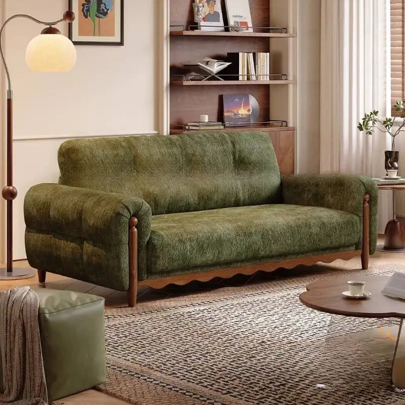 Lounge Modern Living Room Sofas Luxury Green Nordic Floor Living Room Sofas Armchair Lazy Apartments Banken Woonkamer Furniture