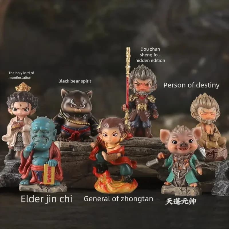 Complete set of Black Myth: Wukong game merch 2026 trendy new blind box figurine gifts