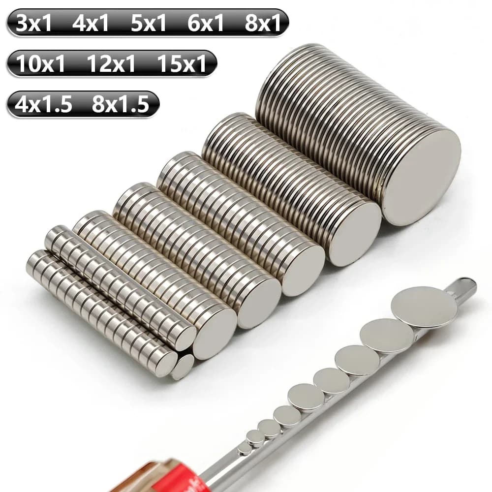 iman Refrigerator magnets DIY Office Whiteboard Workshop 3x1/4x1/5x1/6x1/8x1/10x1/12x1/15x1mm