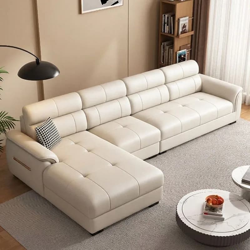 Designer Futon Living Room Sofas Puffs Floor Nordic Lounge Corner Living Room Sofas Luxury Recliner Muebles Salon Furniture
