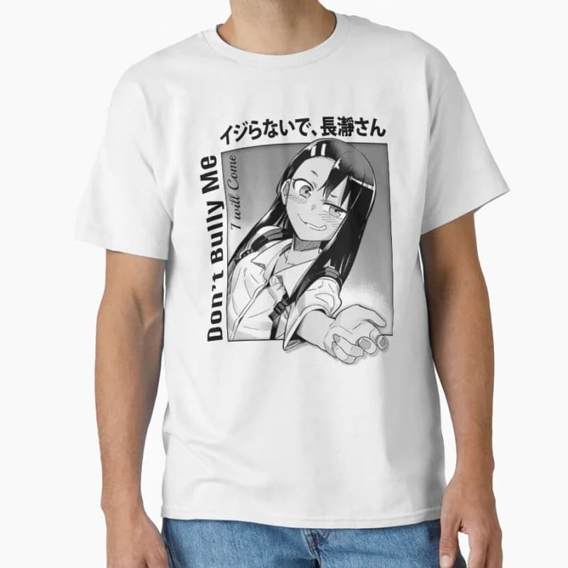 1030 Dont Toy With Me Nagatoro Hayase Gift for Anime lover 100% cotton Y2K clothes O -Neck Short Sleeve Graphic T-Shirt S-6XL