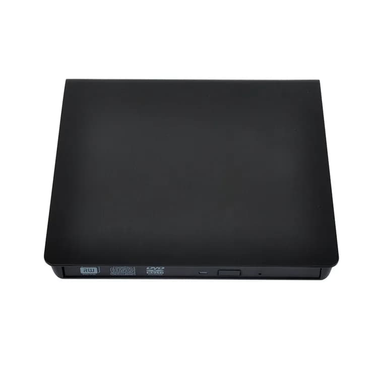 USB 3.0 External DVD Drive with Brushed Surface Portable CD DVD RW Burner for Laptop Desktop