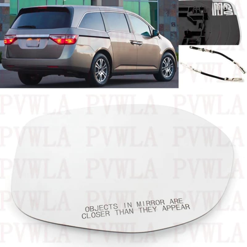For Honda Odyssey 2011 2012 2013 2014 2015 2016 2017 Right Side Heated Rear view Mirror Glass 76203-TK8-A51