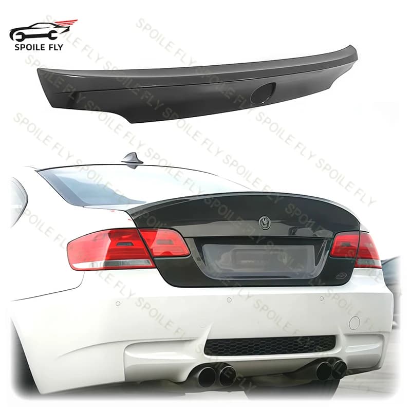 2007 To 2013 Hight Quality ABS For BMW 3 Series E92 Coupe 320i 325i 330i 335i CLS Style Car Rear Wing Spoiler Glossy Black
