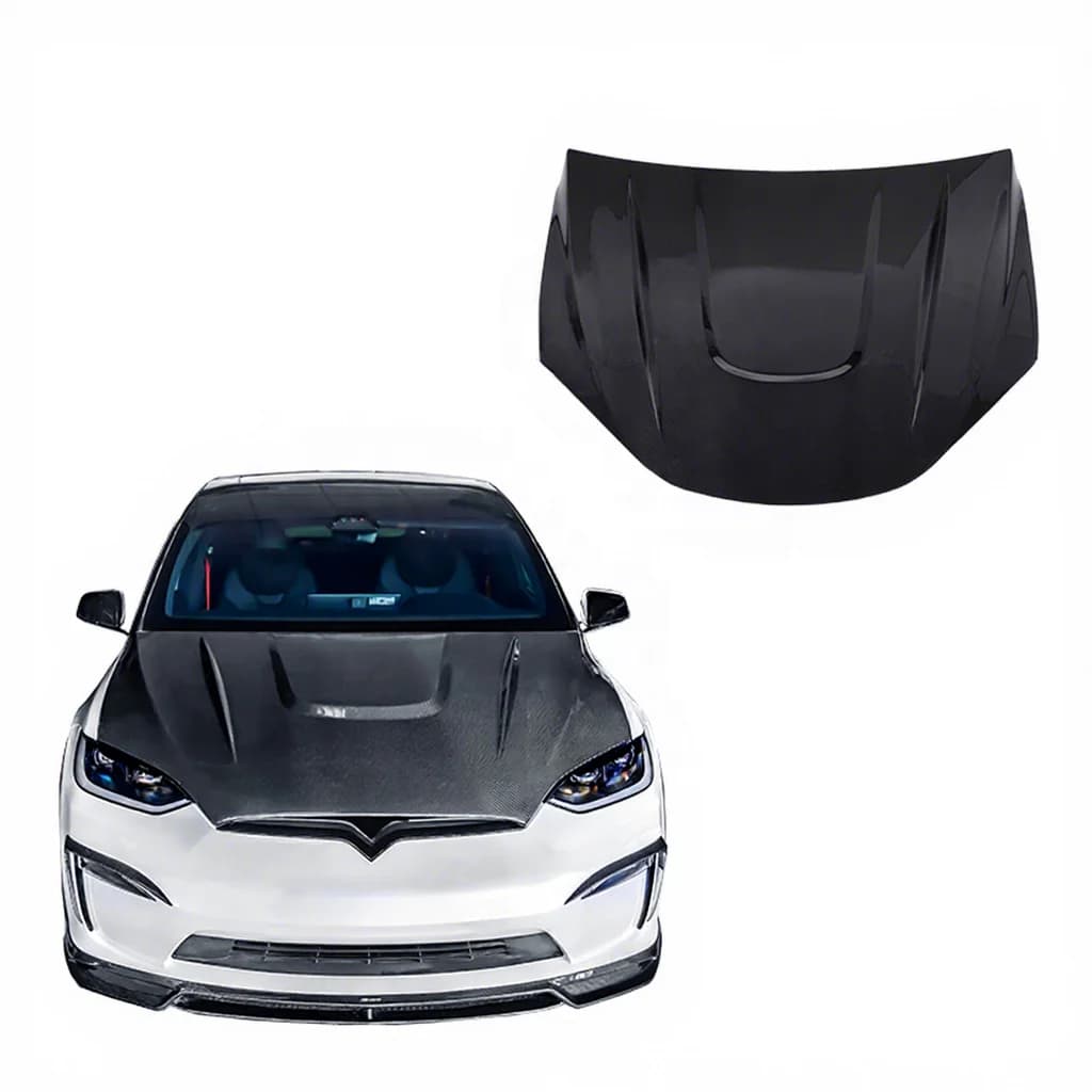 Carbon Fiber Hood Body Kit for Tesla Model X 2023+