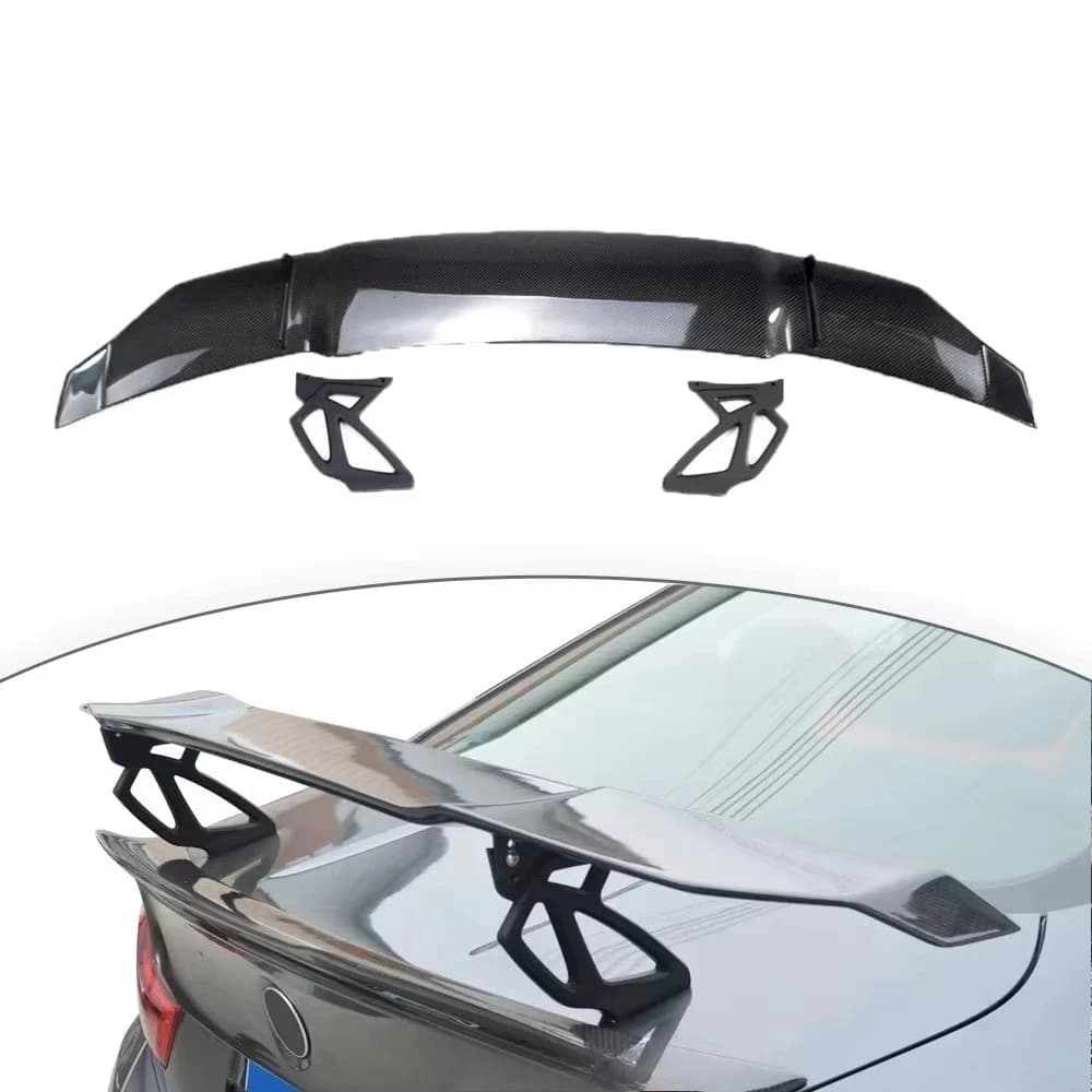2014-2019 High quality Real Dry carbon fiber Car spoiler for F80 M3/F82 M4 V Style