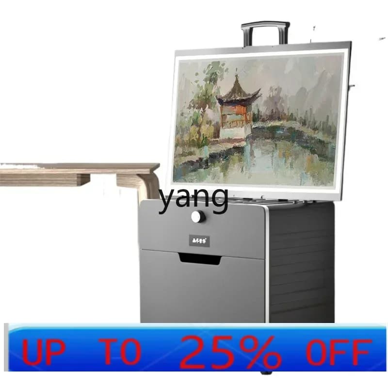 LTT integrated trolley painting box painting table art student special easel