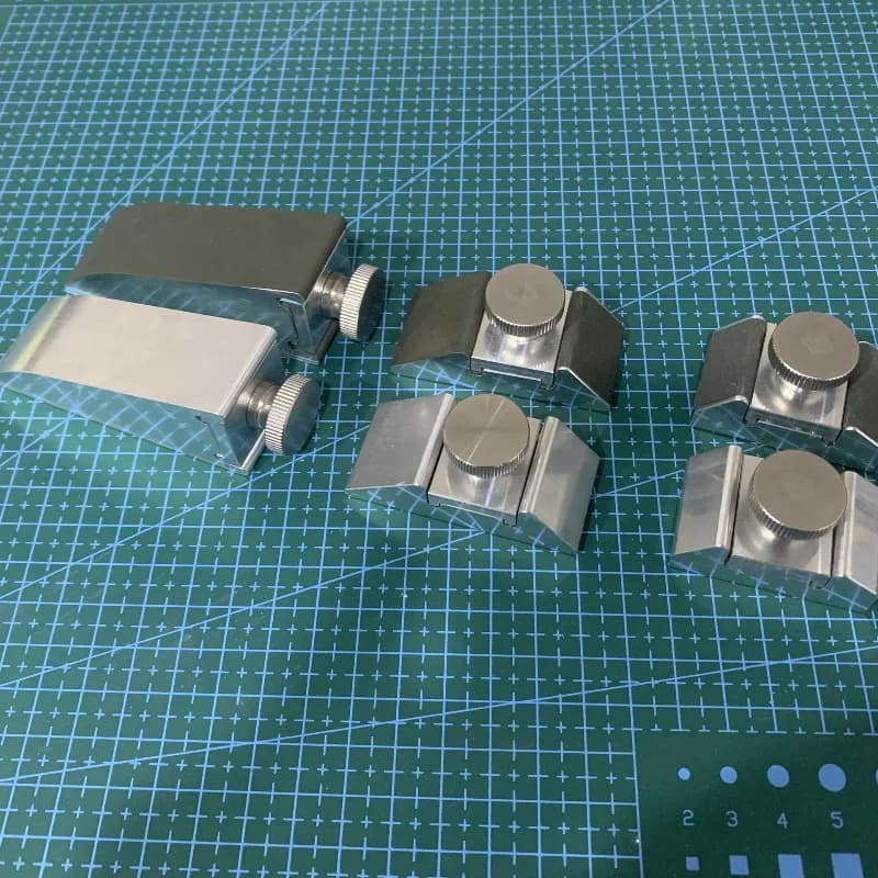 Beech Sandpaper Holder, DIY Leather Craft Sanding Block for Leather Edge Trimming, Edge Finishing & Burnishing Polishing