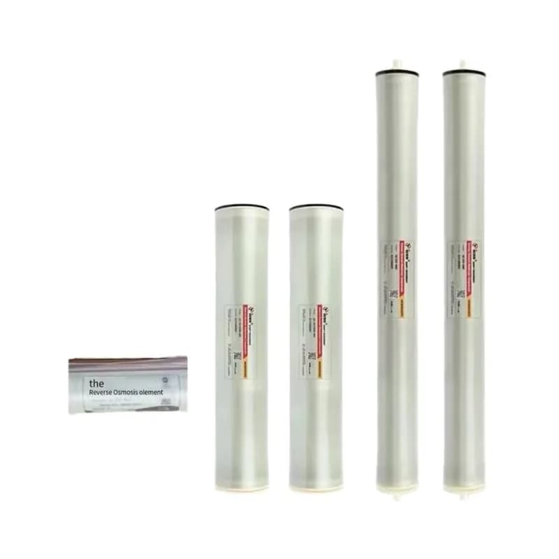 FRP Membrane Housing 4040 for Water  Systems Filtration 250LPH Reverse Osmosis 1 kW 220V