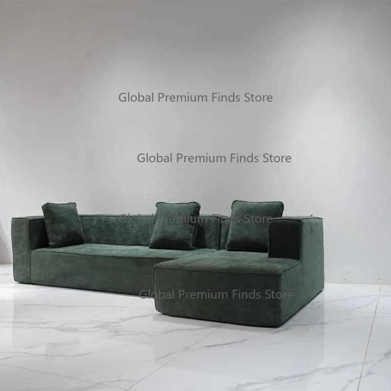 Modern Lux-ury Compress Sectional Vacuum Sofa Set for Apartment Mall Villa School Workshop Furniture