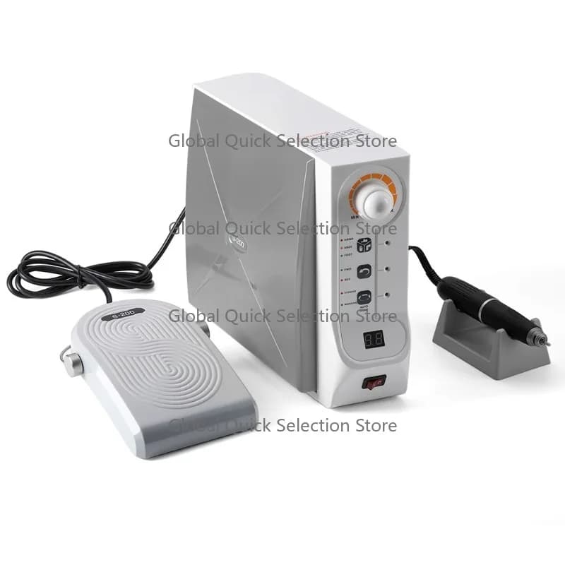 Long Lasting AZDENT D-ental Lab Equipment Dentist Set Tips De-ntal Hand G-rinder S200 Handle Lab Micromotor Polishing 60000 RPM