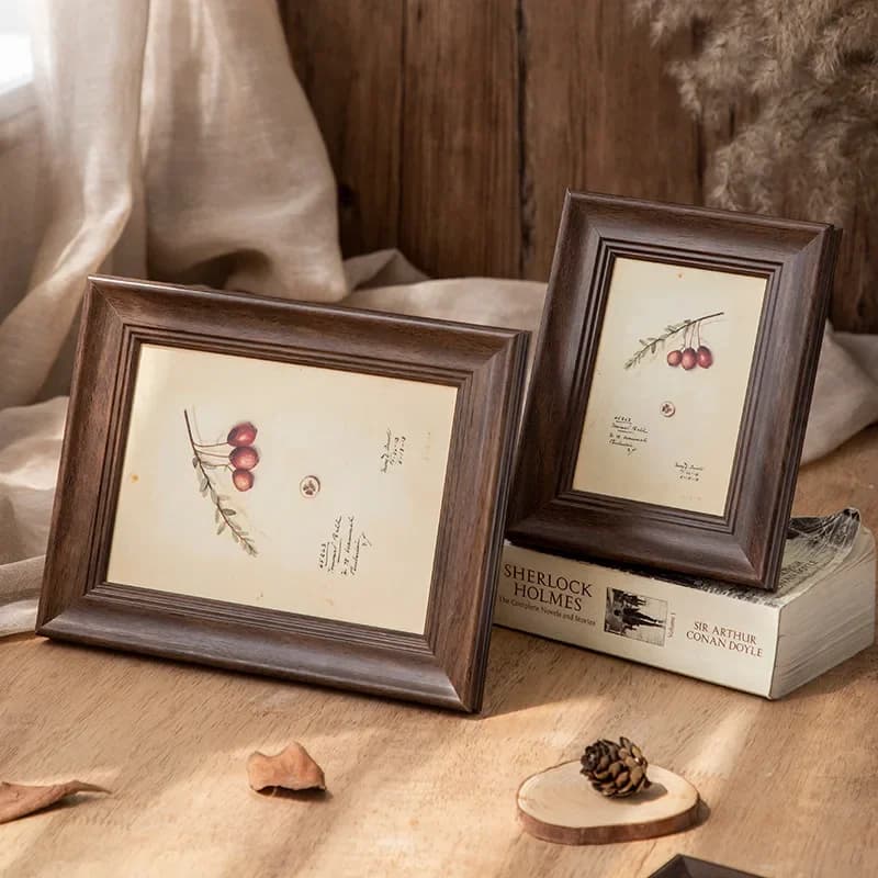 Vintage American Style Photo Frame 6 Inch & 7 Inch Display Wall & Table Decorative Picture Frame - Creative Home Décor Art Frame