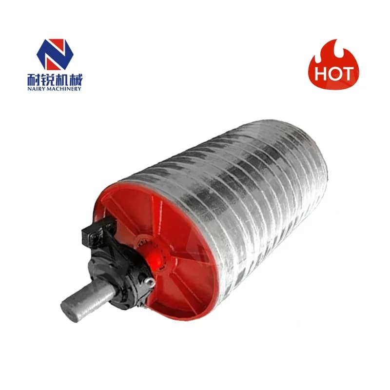 Flat Conveyor Steel Drive Iron Snub Pulley Bend Belt Conveyor Drum Pulley for Mining